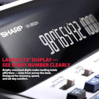 Sharp 12-Digit Print Calculator Desktop Size Adding Machine, Large Easy-to-Read - Image 3