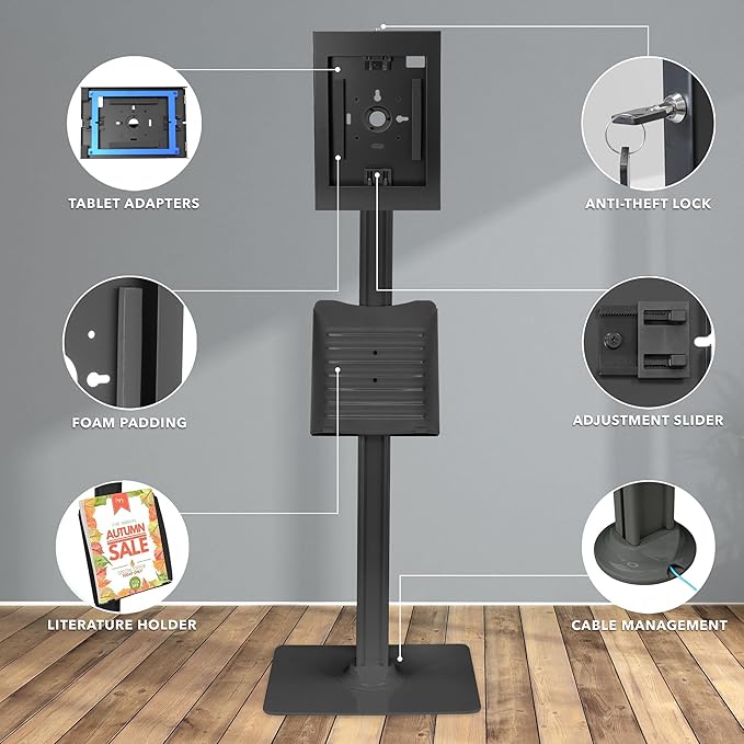 Mount-It! Anti-Theft Floor Stand Compatible - Image 4