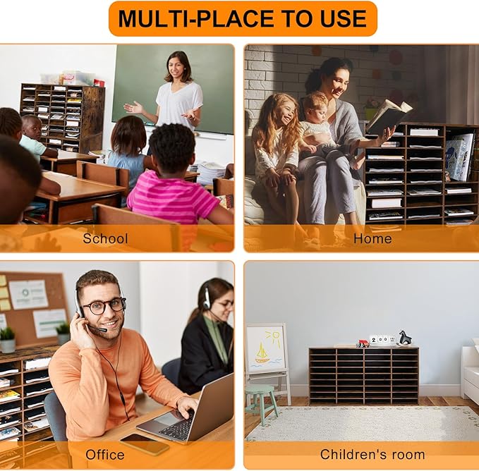 EasyPAG Wooden Literature Organizer - Image 3
