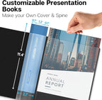 Dunwell Presentation Binder 60-Pocket, Displays 120 Pages, 8.5x11 Portfolio - Image 4