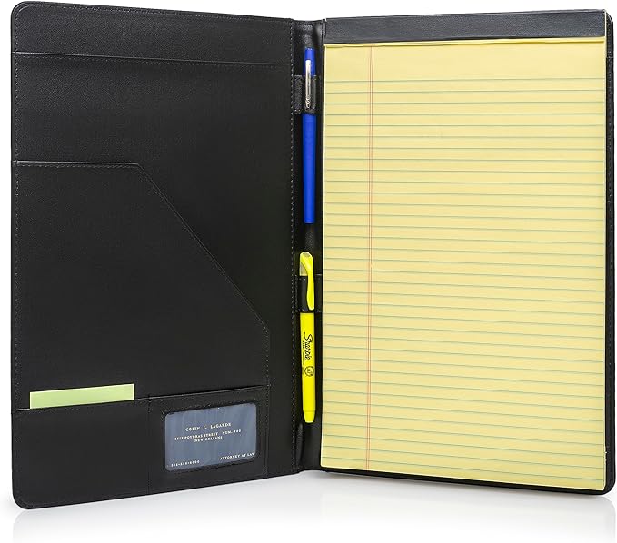 Legal Size Padfolio 8.5 x 14 Inch Portfolio Folder - Image 6