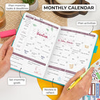 Clever Fox Planner 2nd Edition – Colorful Weekly & Monthly Goal Planner - Image 4