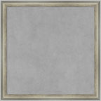 Amanti Art Silver Framed Magnetic Board 18x18 Small Vision Board by AmantiArt