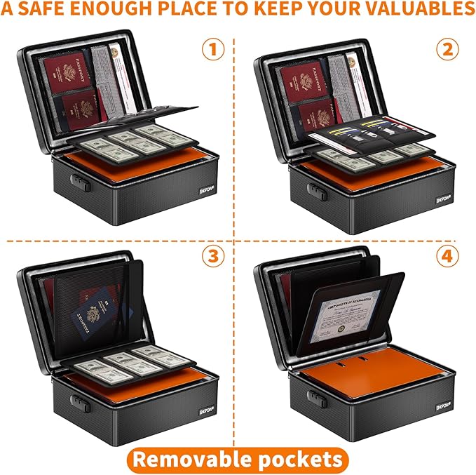 ENGPOW Fireproof Document Box - Image 8