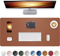 Leather Mouse Pad & Desk Blotter Mat by AFIING