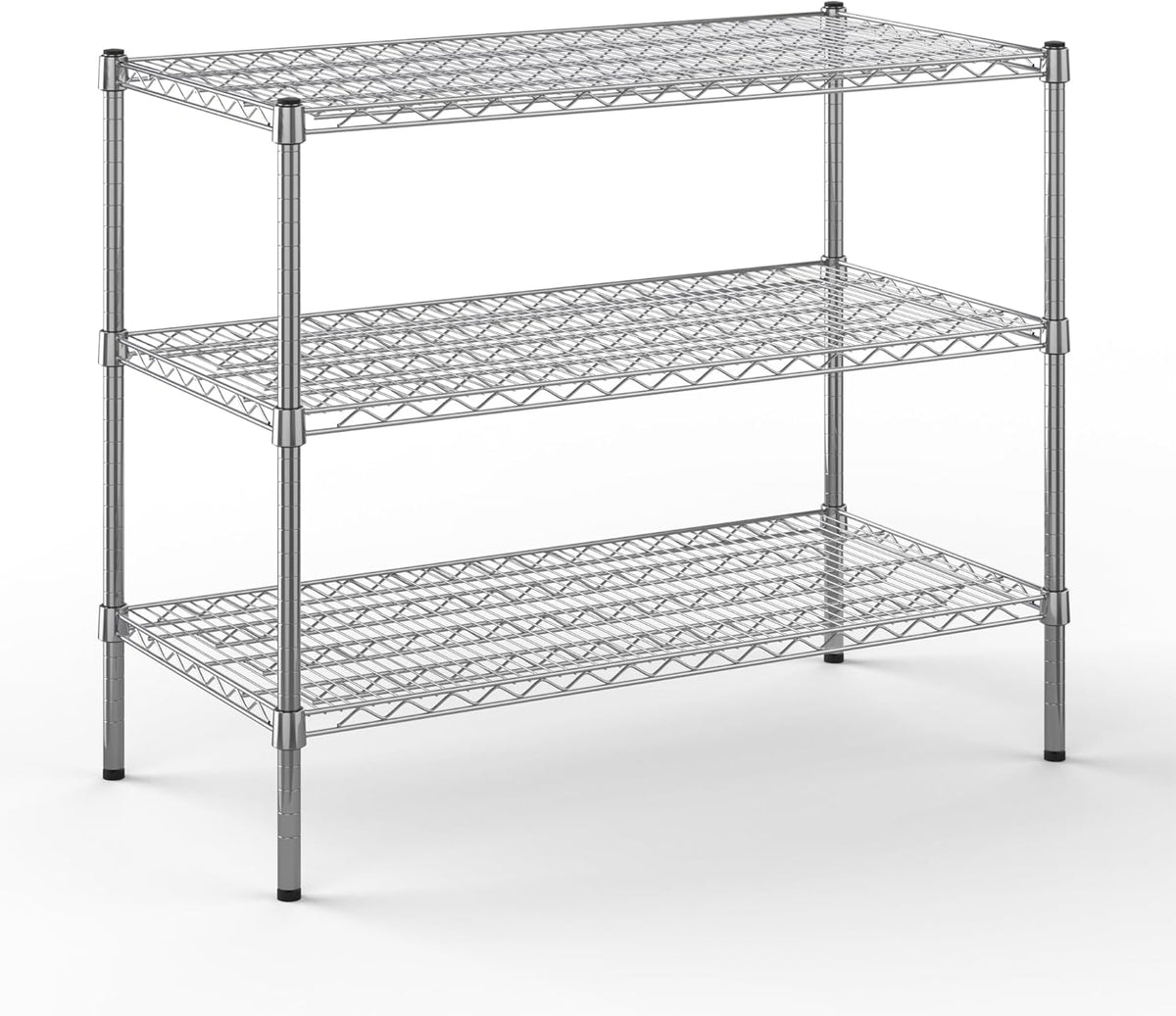 Regal Altair 24" Deep x 42" Wide x 34" Height Wire Shelving Kit | 3-Tier | NSF