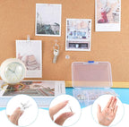 200 Pieces Push Pins Set, 5 Types Clear Thumb Tacks Push Pins - Image 6