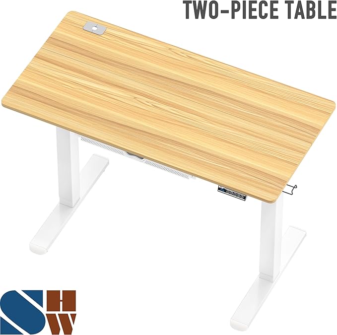 SHW 48-Inch Electric Height Adjustable Standing Desk - Image 9