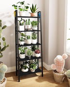 Hzuaneri Ladder Shelf, Bookshelf Bookcase, Freestanding Corner Storage Shelve - Image 6
