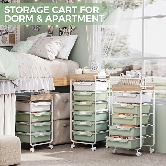 Rolling Storage Utility Cart - Image 8