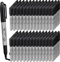 Thenshop 600 Pack Black Permanent Markers Bulk by Thenshop