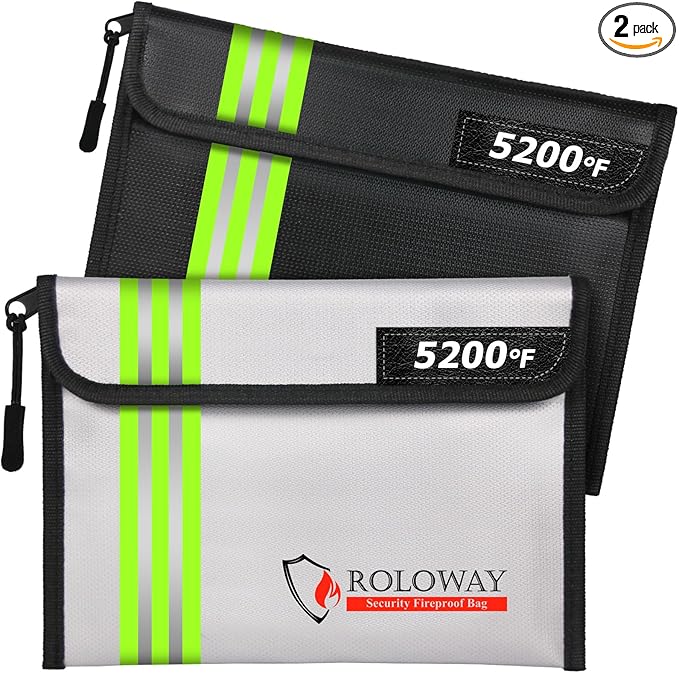 ROLOWAY Fireproof Bag 5200℉ Heat Insulated by ROLOWAY