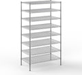 Regal Altair 24" Deep x 42" Wide x 74" Height Wire Shelving Kit | 8-Tier | NSF