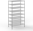 Regal Altair 24" Deep x 42" Wide x 74" Height Wire Shelving Kit | 8-Tier | NSF