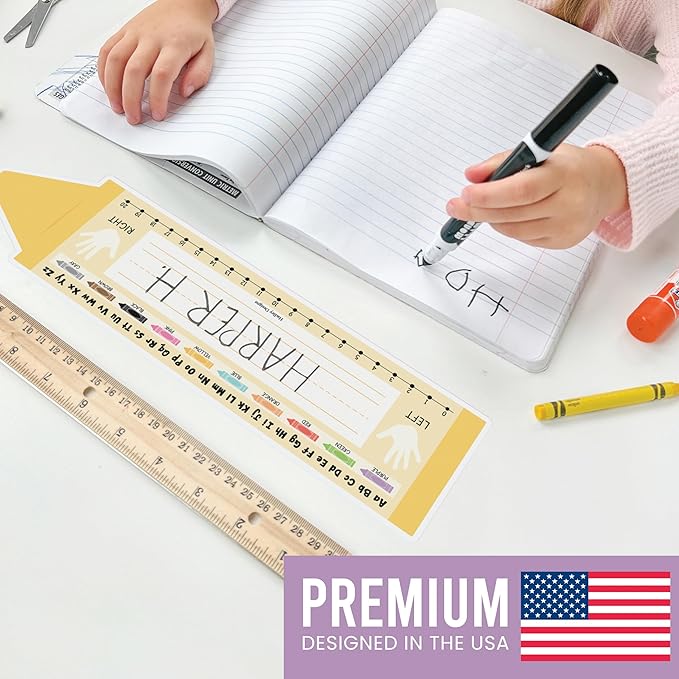 Desk Name Tags for Classroom – 36 Student Name Plates for Classroom Kindergarten - Image 3