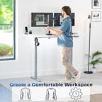 VIVO Electric 60 x 30 in Standing Desk, Memory Height Adjustment, 1B Series - Image 4