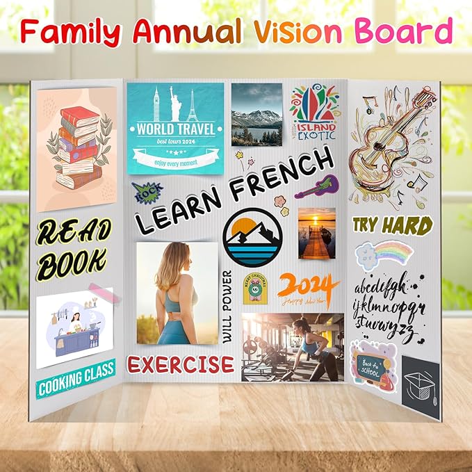 8 PCS Trifold Poster Board - Image 6