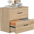 FATIGOS 2 Drawer Lateral File Cabinets, Wooden File Cabinets by FATIGOSstoragecabinet