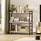 Book Shelf, 3 Tier Bookshelf 31.49" Width, Book Shelf Storage and Organization - Image 2