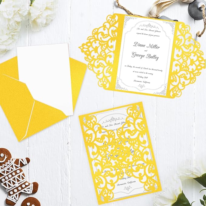 Double Sided Gold Cardstock 8.5 x 11 Metallic Paper, Goefun 100 Sheets 80lb - Image 6