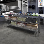 Regal Altair 14" Deep x 72" Wide x 27" Height Wire Shelving Kit | 3-Tier | NSF - Image 2