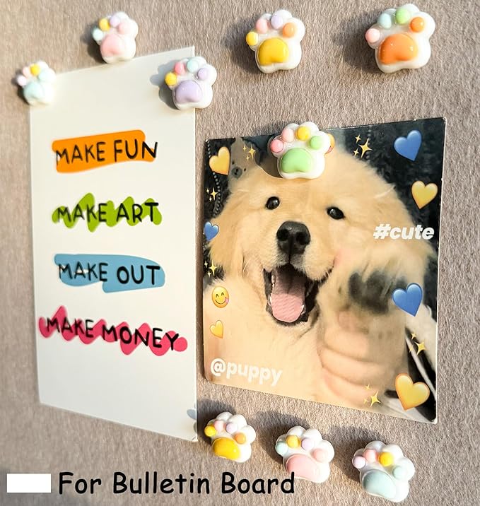 30 Pcs Cute Push Pins, Decorative Thumb Tacks, Animal Push Pins - Image 5
