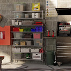 Regal Altair 18" Deep x 54" Wide x 86" Height Wire Shelving Kit | 8-Tier | NSF - Image 7