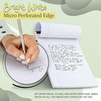 Emraw White Jr. Perforated Edge Legal Ruled Universal 50 Sheets Letter Writing - Image 7