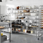 Regal Altair 14" Deep x 72" Wide x 74" Height Wire Shelving Kit | 8-Tier | NSF - Image 4