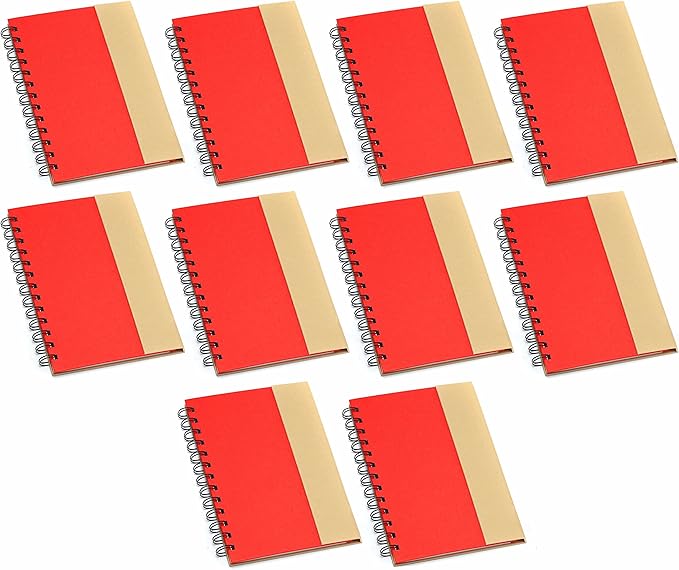 DISCOUNT PROMOS Eco Friendly Spiral Notebooks by DISCOUNTPROMOS