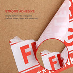Methdic 2"x 3" Fragile Stickers 500 Labels Per Roll Strong Adhesive Labels - Image 5
