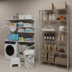 Regal Altair 14" Deep x 42" Wide x 74" Height Wire Shelving Kit | 6-Tier | NSF - Image 2
