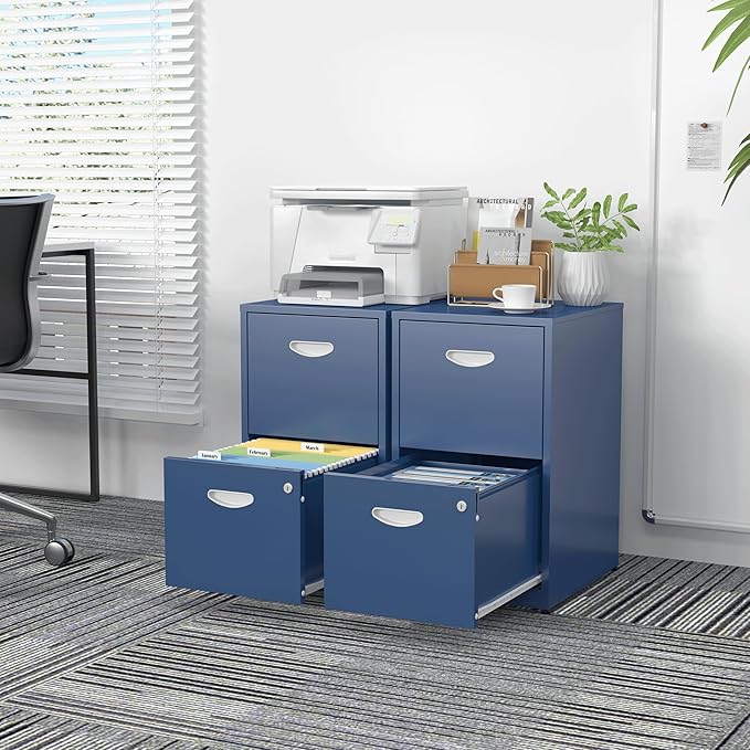 SteeLoong 2 Drawer File Cabinet - Image 4