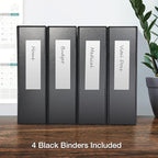 Oxford 3 Ring Binders, Binders for School and Office, 3 Inch ONE-Touch Easy - Image 5