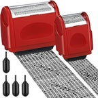 Nezyo 2 Pack Identity Protection Roller Stamp Identity Theft, Confidential by Nezyo