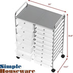 Simple Houseware Utility Cart - Image 8