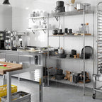 Regal Altair 21" Deep x 42" Wide x 74" Height Wire Shelving Kit | 4-Tier | NSF - Image 6