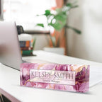 Personalized Name Plate for Desk, Custom Desk Name Plate, Acrylic Name Plate - Image 2