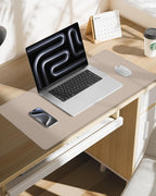Leather Desk Pad Protector, Mouse Pad, Office Desk Mat, Non-Slip PU Leather - Image 7