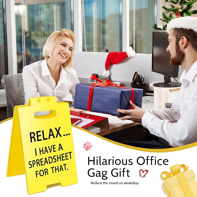 Smilelife Funny Office Cubicle Decor I Have A Spreadsheet - Image 7