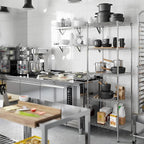 Regal Altair 21" Deep x 24" Wide x 74" Height Wire Shelving Kit | 5-Tier | NSF - Image 6