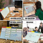 Double Sided Desktop WhiteBoard Kanban Set - Image 5