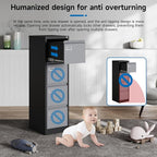 BYNSOE 4 Drawer File Cabinet - Image 3