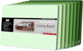 ZVP Plastic Cutting Boards for Kitchen, Flexible Cutting Mats, Gradient Green by ZVP