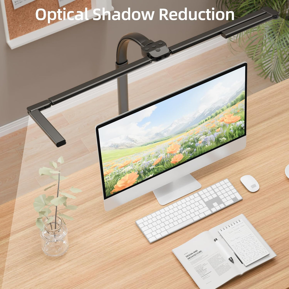 led desk lamp with clamp, eye-carying desk light, package contents
