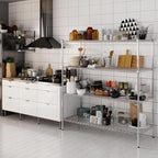 Regal Altair 24" Deep x 60" Wide x 64" Height Wire Shelving Kit | 4-Tier | NSF - Image 2