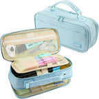 JOINPRO Pencil Case, Large Capacity Pencil Case Organizer; Double Zipper by JOINPRO