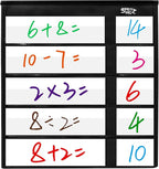 Black Tabletop Desktop Pocket Chart - Image 5