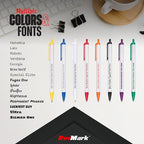RevMark Personalized Ballpoint Pen, Custom Printed Name, Business or Event - Image 3