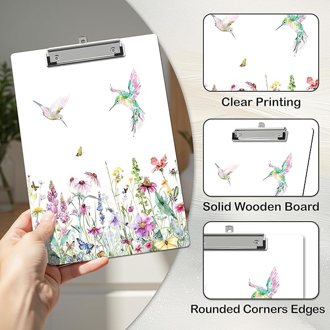 APIILVPQ Wild Flower Clipboard, Spring Clipboards - Image 4